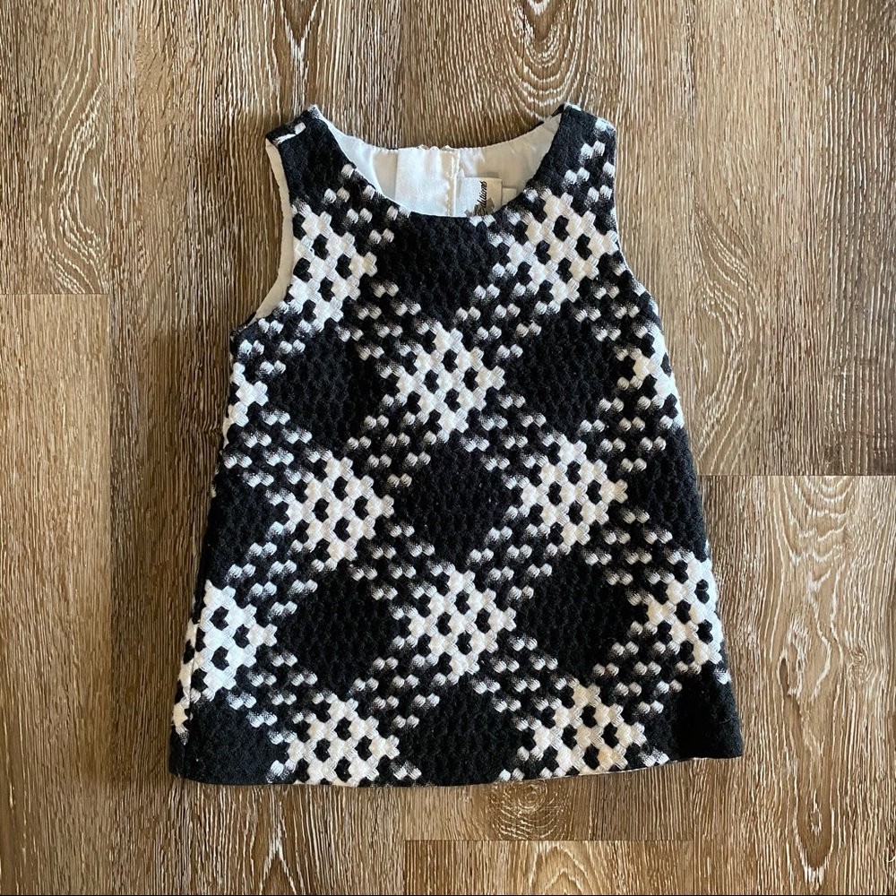 Rare Edition Black & White Boxy Style Dress!